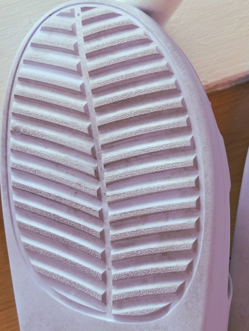 Crocs Getaway Shimmer Strappy Sandal Lavender Purple Platform Size 11 Women's - Picture 13 of 15